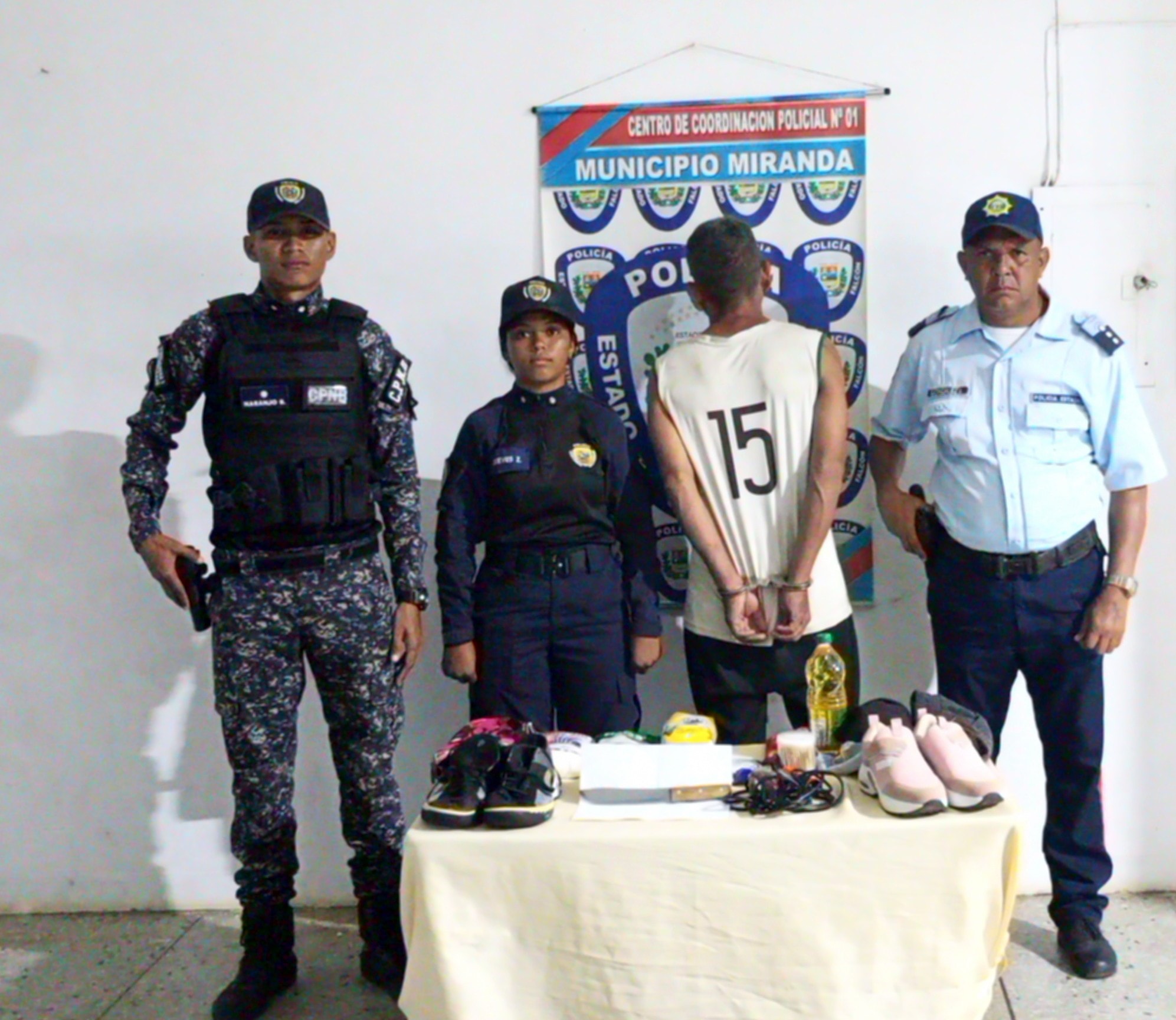 Cazado en Coro: Detenido por robo y amenazas de muerte en un violento ...