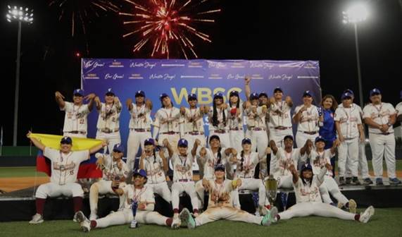 ¡Venezuela conquista el Panamericano de béisbol femenino y se clasifica ...
