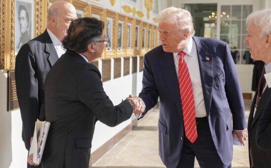 Gustavo Petro se reúne con Donald Trump en la Casa Blanca en un ...